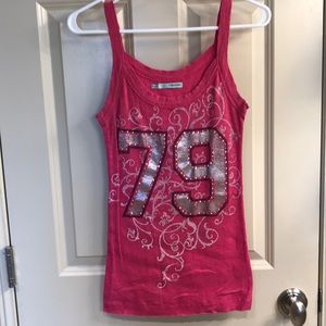 Hot pink “79” tank
